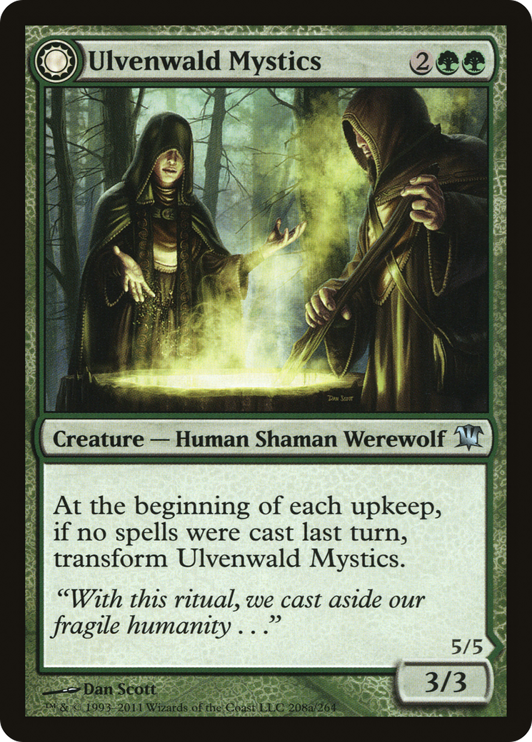 Ulvenwald Mystics // Ulvenwald Primordials [Innistrad] | Silver Goblin