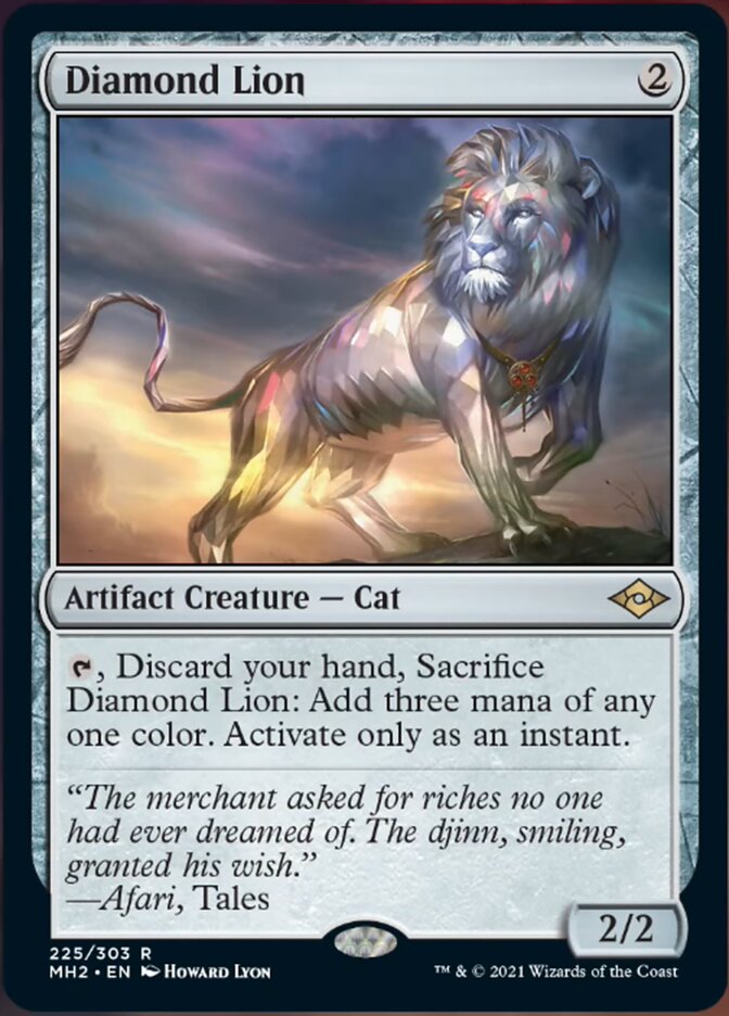 Diamond Lion [Modern Horizons 2] | Silver Goblin