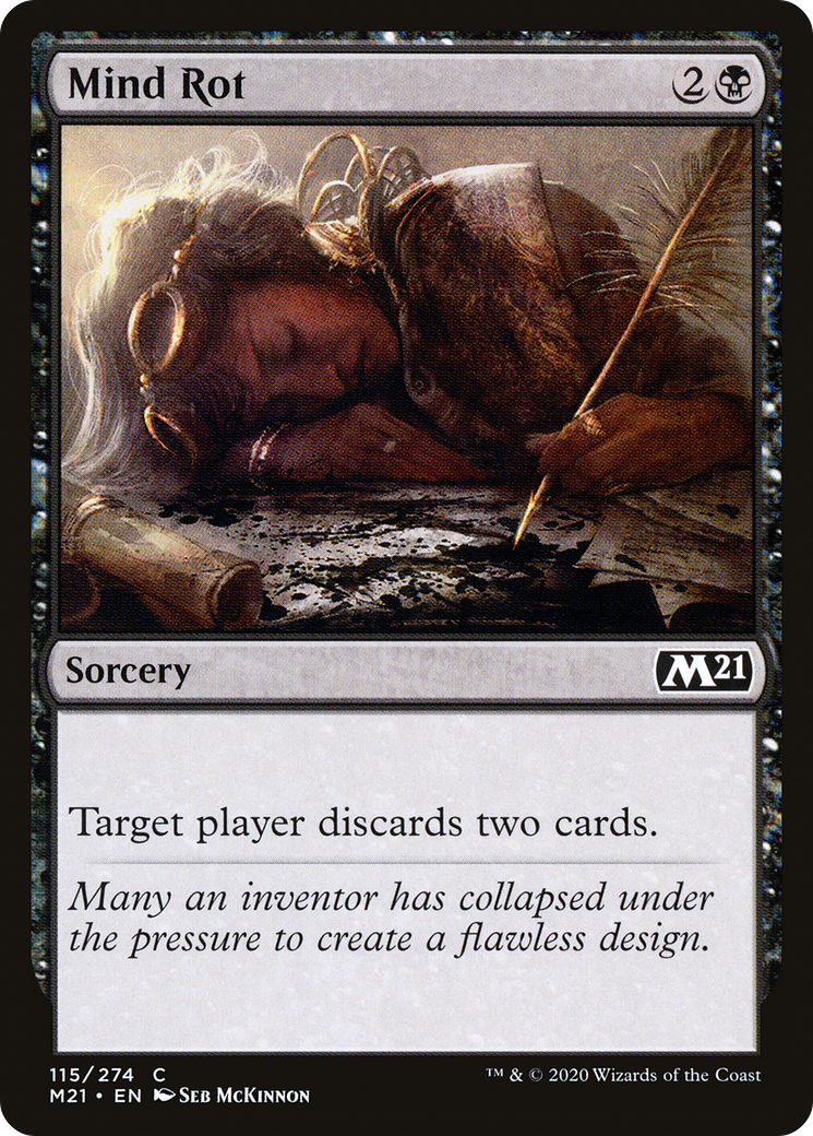 Mind Rot (115) Foil - Core Set 2021