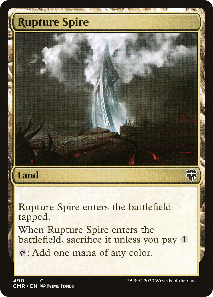 Rupture Spire (490) - Commander Legends