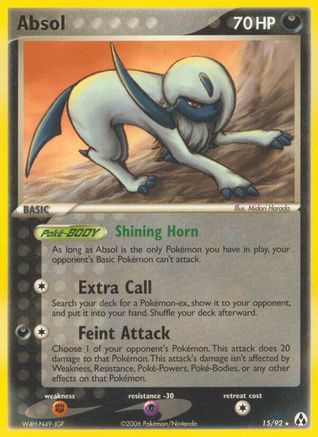 Absol (15/92) [EX: Legend Maker] | Silver Goblin