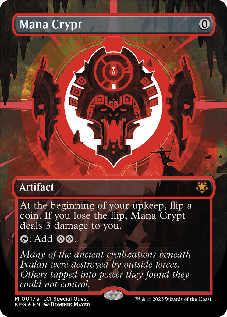 Mana Crypt (Borderless) (17e) Foil - Special Guests