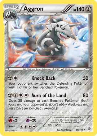 Aggron (59) - Plasma Blast