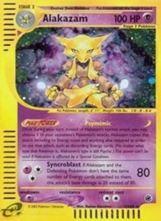 Alakazam (1) (1) Reverse Holofoil - Expedition