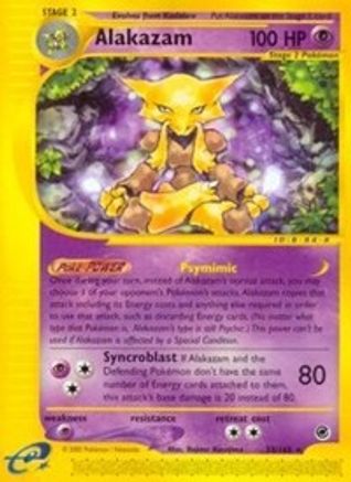 Alakazam (33/165) [Expedition: Base Set] | Silver Goblin