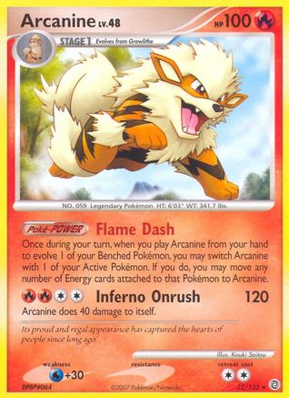Arcanine (22) - Secret Wonders