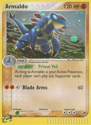 Armaldo (1) Holofoil - Sandstorm
