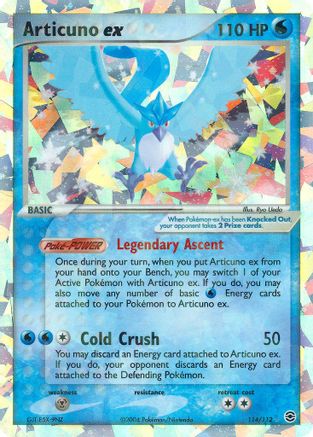 Articuno ex (114) Holofoil - FireRed & LeafGreen