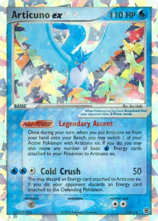 Articuno ex (114/112) [EX: FireRed & LeafGreen] | Silver Goblin