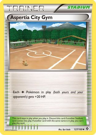 Aspertia City Gym (127) - Boundaries Crossed