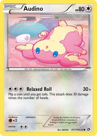 Audino (RC17) Holofoil - Legendary Treasures Radiant Collection