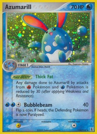 Azumarill (114/113) [EX: Delta Species] | Silver Goblin