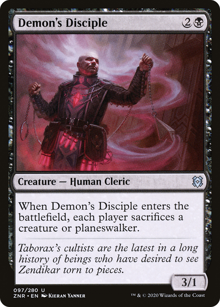 Demon's Disciple (097) Foil - Zendikar Rising