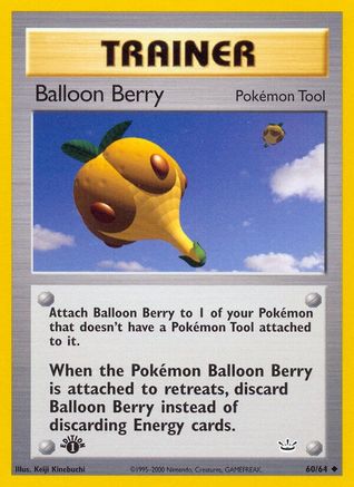 Balloon Berry (60/64) [Neo Revelation 1st Edition] | Silver Goblin