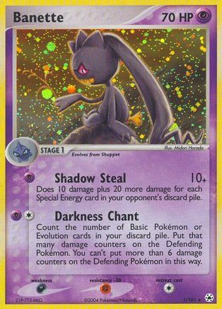 Banette (1) Holofoil - Hidden Legends