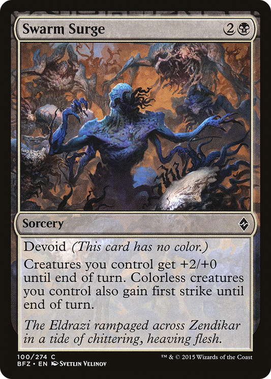 Swarm Surge [Battle for Zendikar] Foil