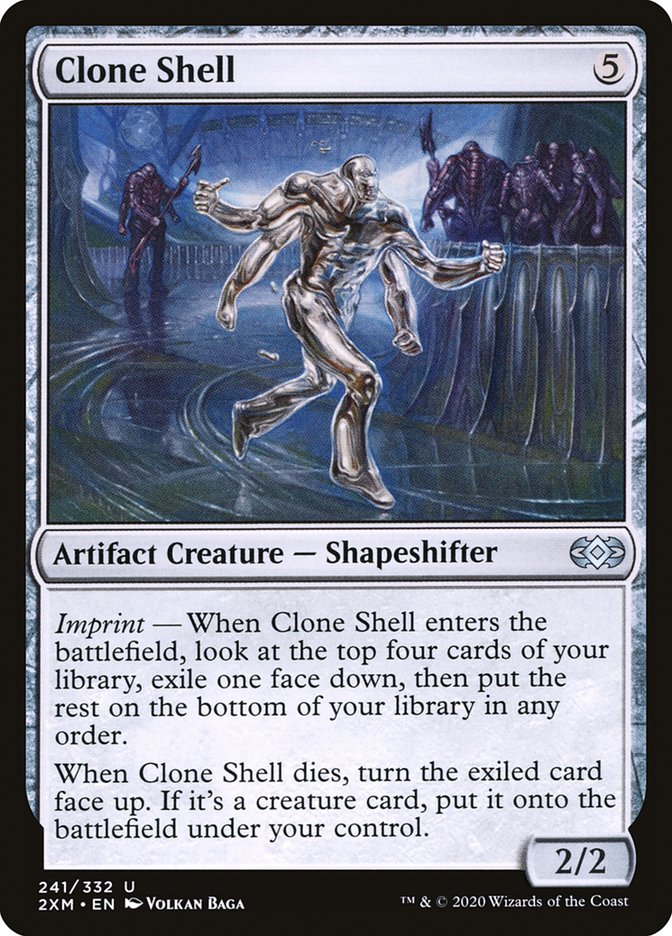 Clone Shell [Double Masters] | Silver Goblin