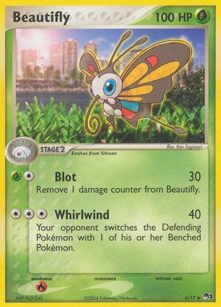 Beautifly (6/17) [POP Series 1] | Silver Goblin