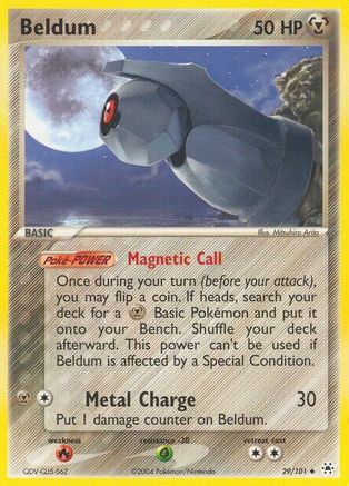Beldum (29/101) [EX: Hidden Legends] Reverse Holofoil
