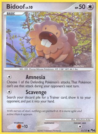 Bidoof (11) - POP Series 6