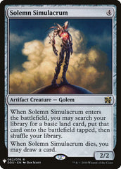 Solemn Simulacrum [Mystery Booster] | Silver Goblin