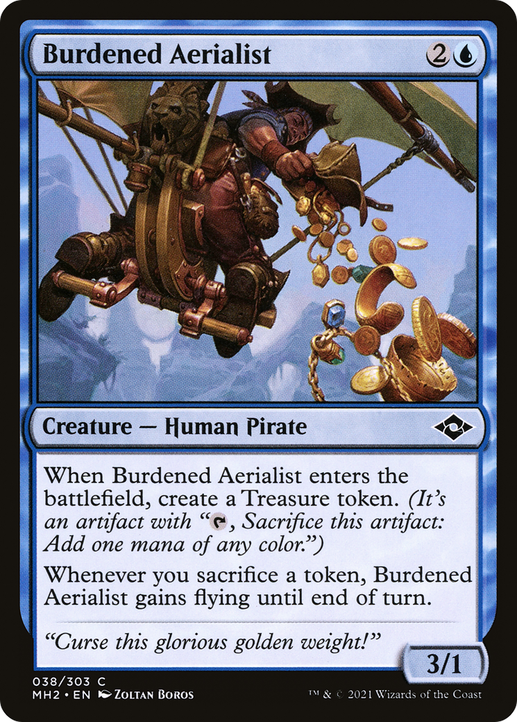 Burdened Aerialist [Modern Horizons 2]