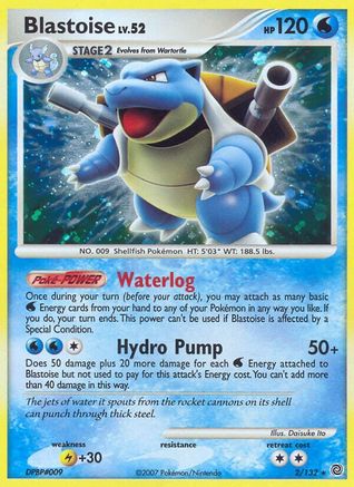 Blastoise (2/132) [Diamond & Pearl: Secret Wonders] | Silver Goblin