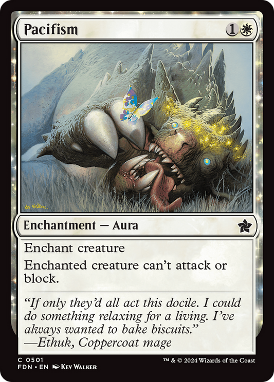 Pacifism: (enchantment) (501)