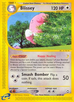 Blissey (6/147) [Aquapolis] Reverse Holofoil