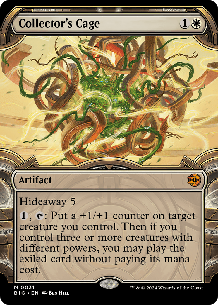 Collector's Cage (Showcase) (031) Foil - The Big Score