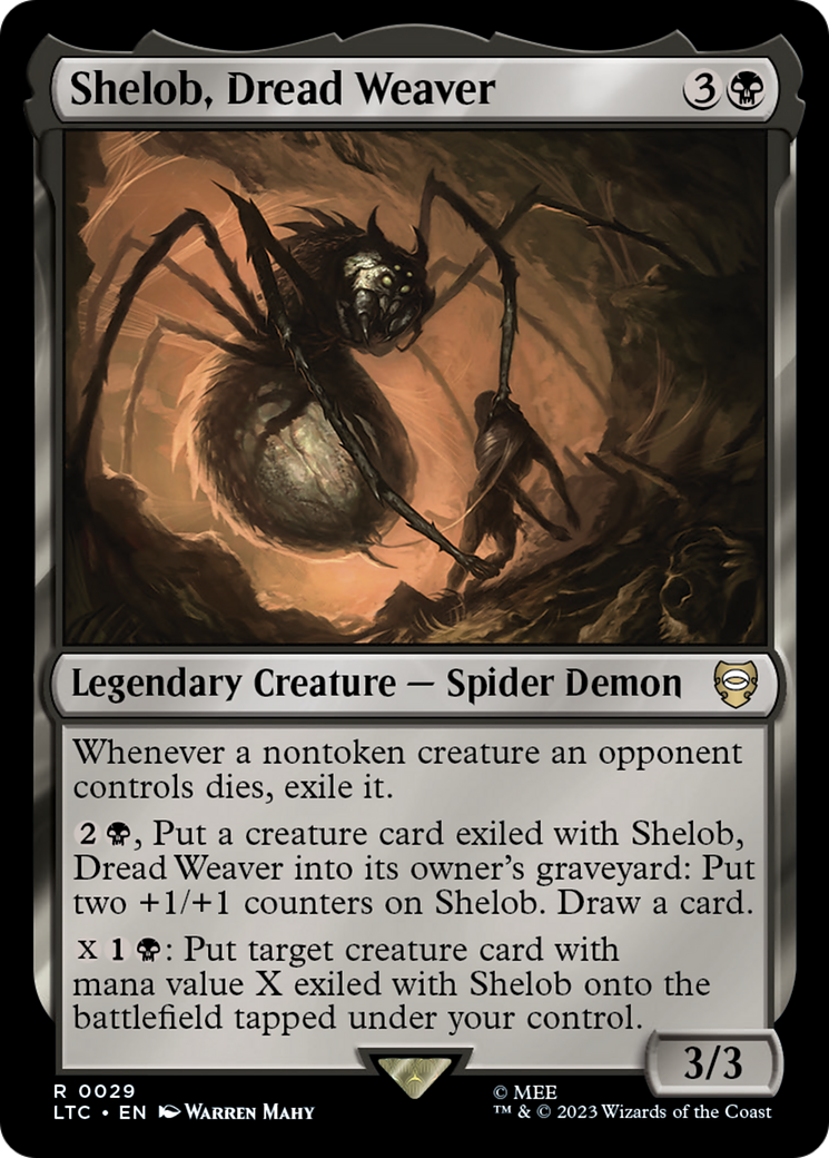 Shelob, Dread Weaver (029) - Tales of Middle-earth Commander