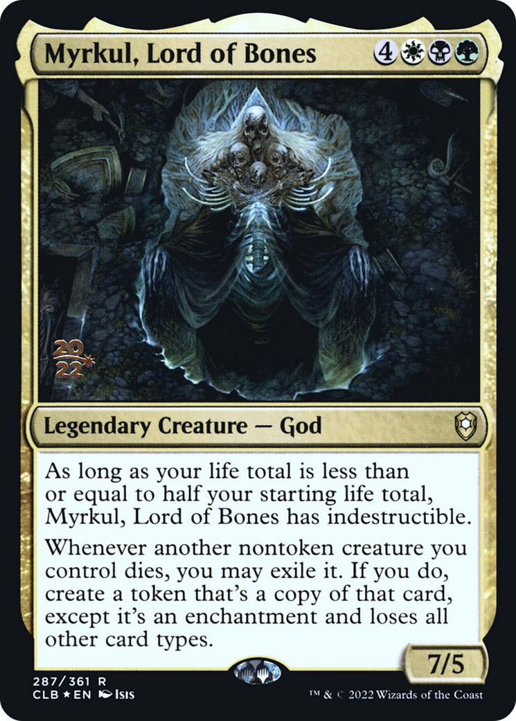 Myrkul, Lord of Bones (287) Foil - Battle for Baldur's Gate Promos