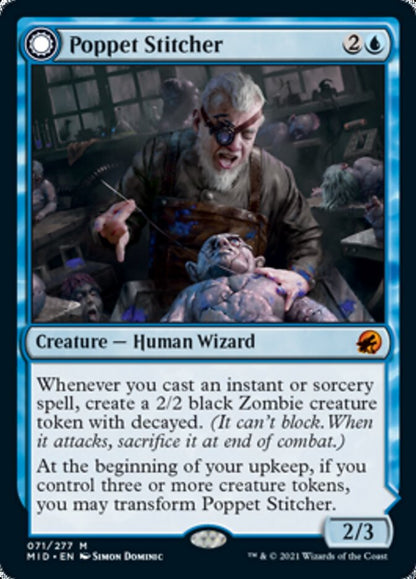 Poppet Stitcher (071) Foil - Innistrad: Midnight Hunt