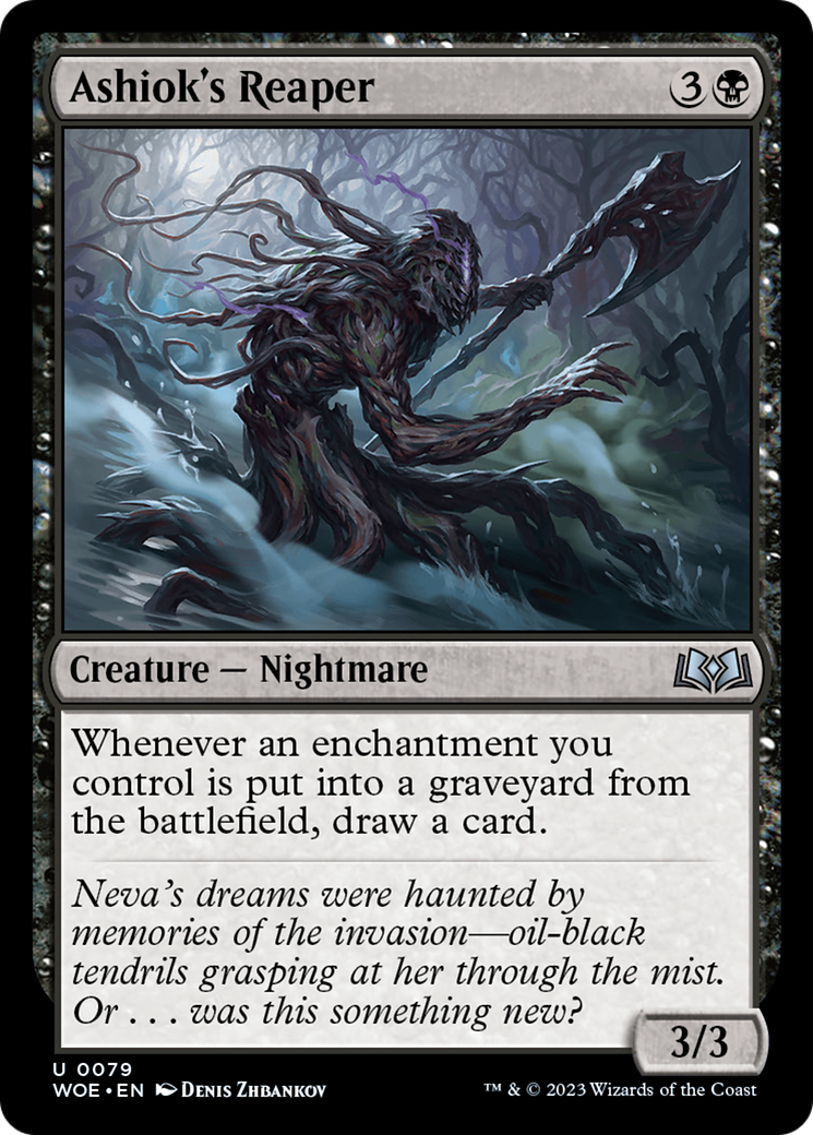 Ashiok's Reaper (079) Foil - Wilds of Eldraine
