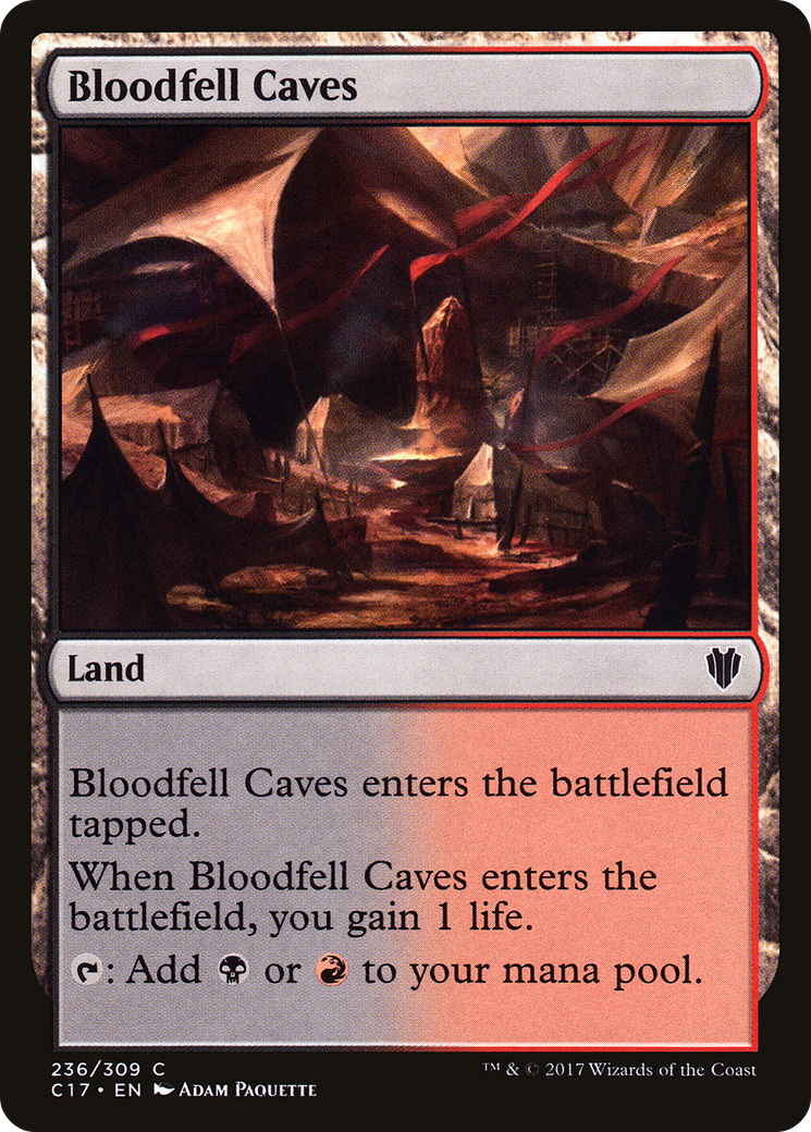 Bloodfell Caves (236) - Commander 2017