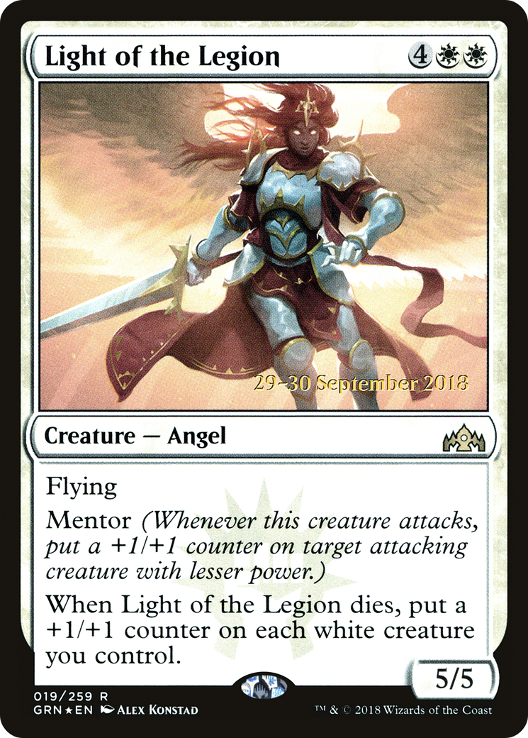 Light of the Legion [Guilds of Ravnica Prerelease Promos] | Silver Goblin