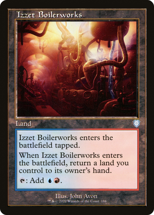 Izzet Boilerworks (Retro) (188) - The Brothers' War Commander