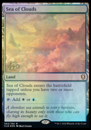 Sea of Clouds [Commander Legends: Battle for Baldur's Gate Prerelease Promos] | Silver Goblin