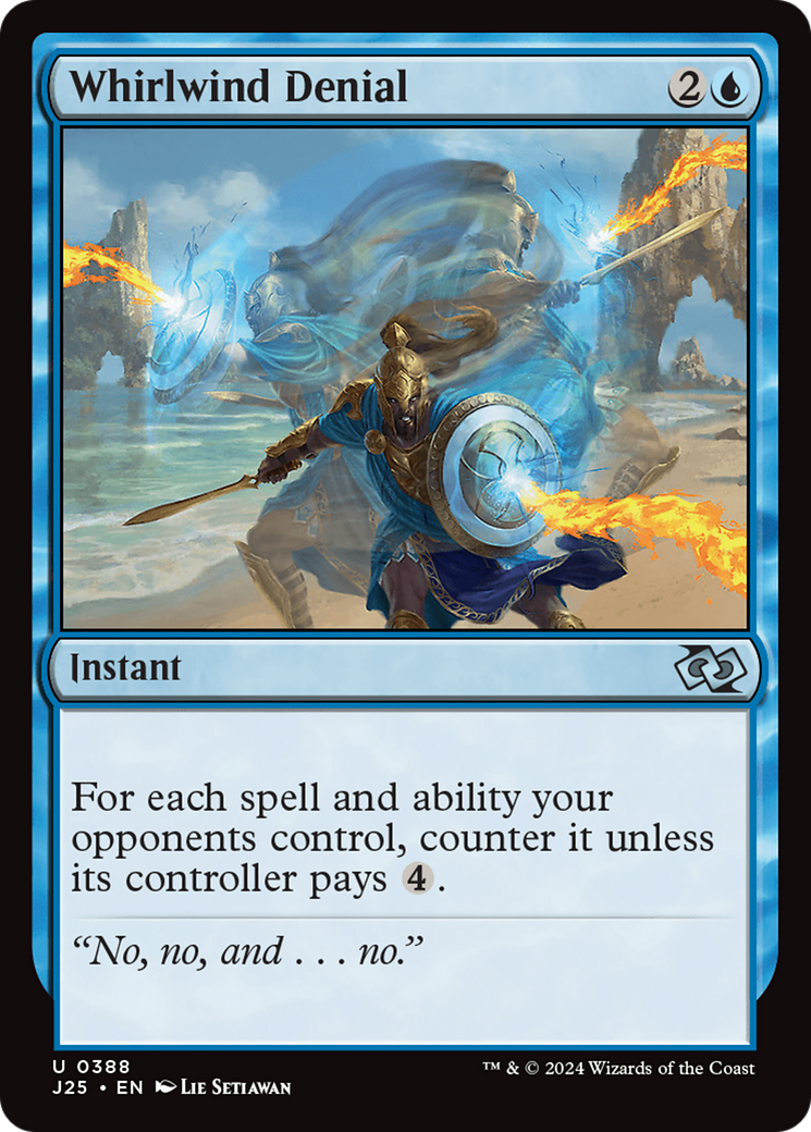 Whirlwind Denial [Foundations Jumpstart] | Silver Goblin