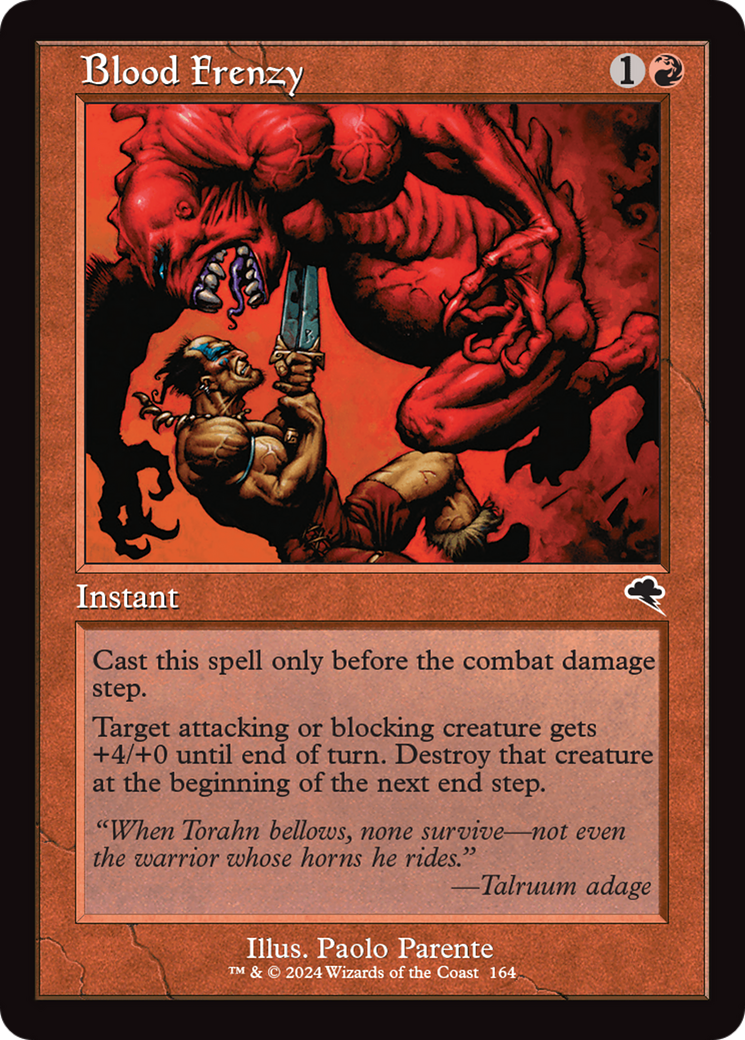 Blood Frenzy (Retro) (TMP-164) - The List