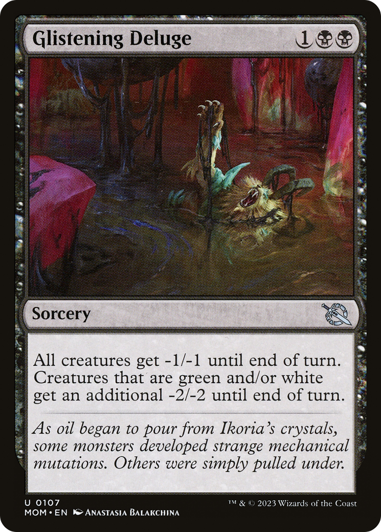 Glistening Deluge (107) Foil - March of the Machine