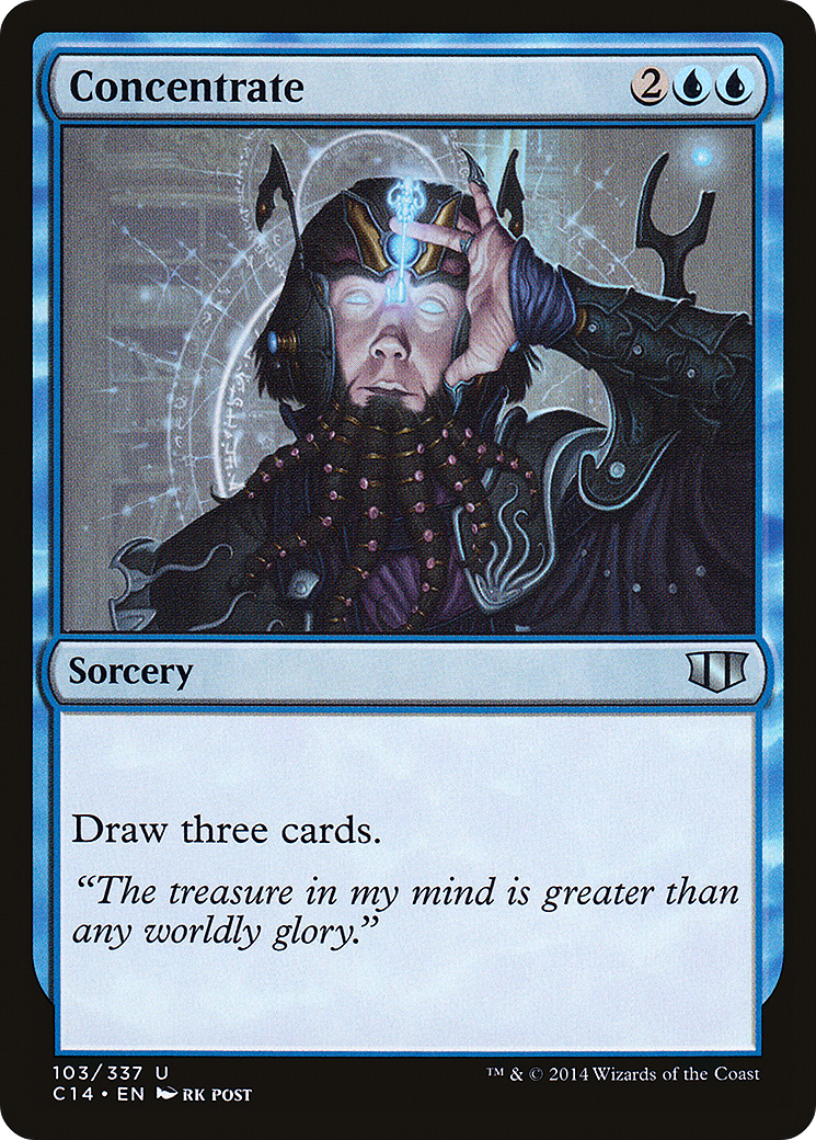 Concentrate (103) - Commander 2014