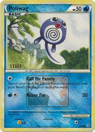 Poliwag (58/95) (League Promo Staff) [HeartGold & SoulSilver: Unleashed] | Silver Goblin