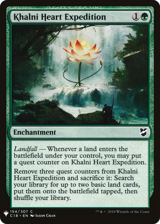 Khalni Heart Expedition (C18-154) - The List