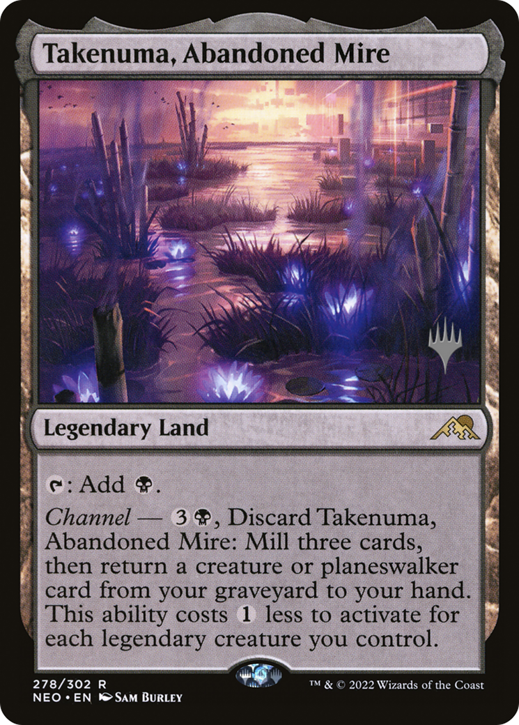 Takenuma, Abandoned Mire (278) - Kamigawa: Neon Dynasty Promos