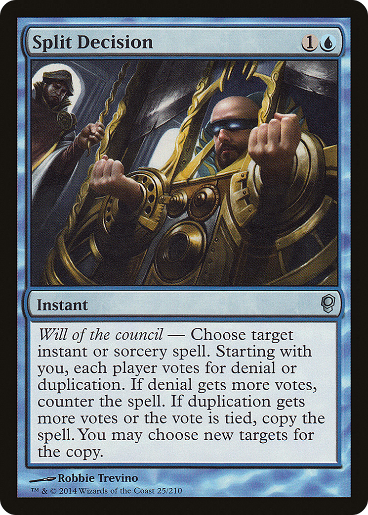 Split Decision [Conspiracy] Foil