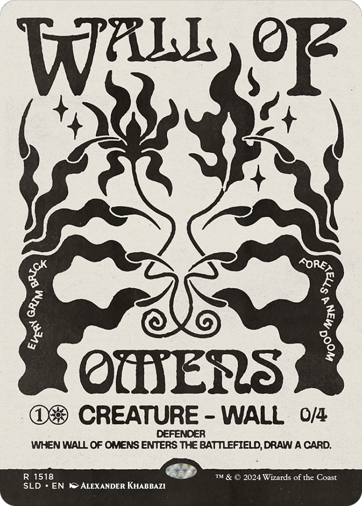 Wall of Omens (Showcase) (1518) - Secret Lair Drop