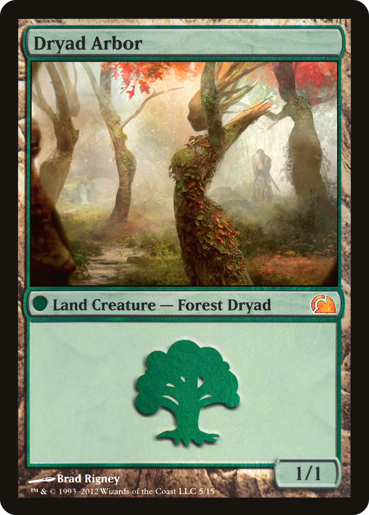 Dryad Arbor (005) Foil - From the Vault: Realms