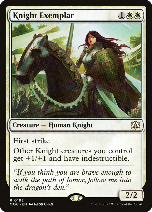 Knight Exemplar (192) - March of the Machine Commander
