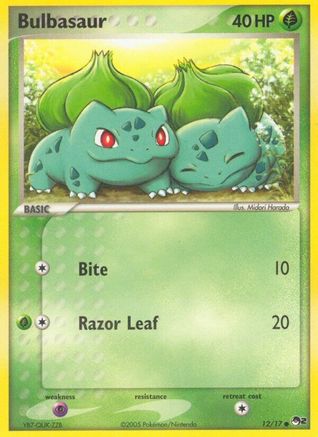 Bulbasaur (12/17) [POP Series 2] | Silver Goblin